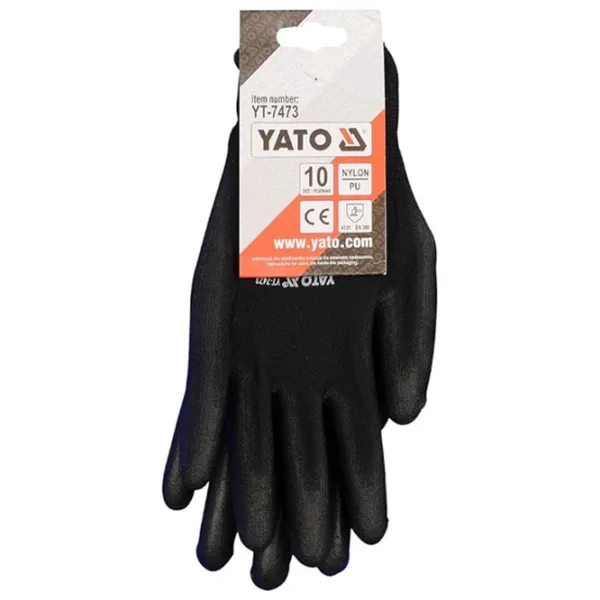Mănuși de protecție Yato Gloves Nailon/ Black photo 4 Mănuși de protecție Yato Gloves Nailon/ Black photo 4