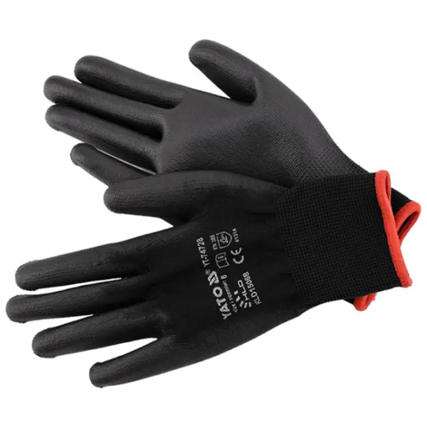 Mănuși de protecție Yato Gloves Nailon/ Black photo 1 Mănuși de protecție Yato Gloves Nailon/ Black photo 1