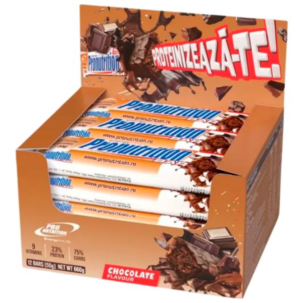 Batoane proteice Pro Nutrition Bar Box Ciocolată (pnn0276) 55 g photo 2 Batoane proteice Pro Nutrition Bar Box Ciocolată (pnn0276) 55 g photo 2
