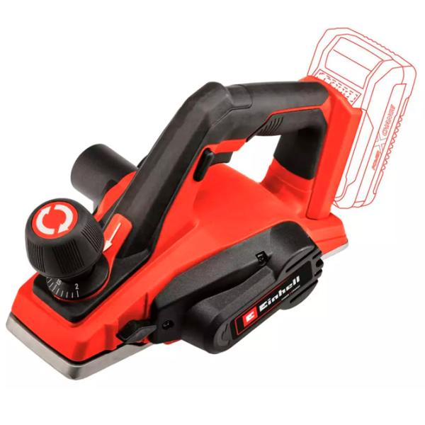 Электрорубанок Einhell TE-PL 18/ 82Li SOLO PXC 15000 об/ мин/ Красный photo 1