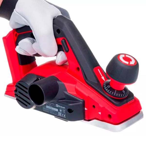 Электрорубанок Einhell TE-PL 18/ 82Li SOLO PXC 15000 об/ мин/ Красный photo 6