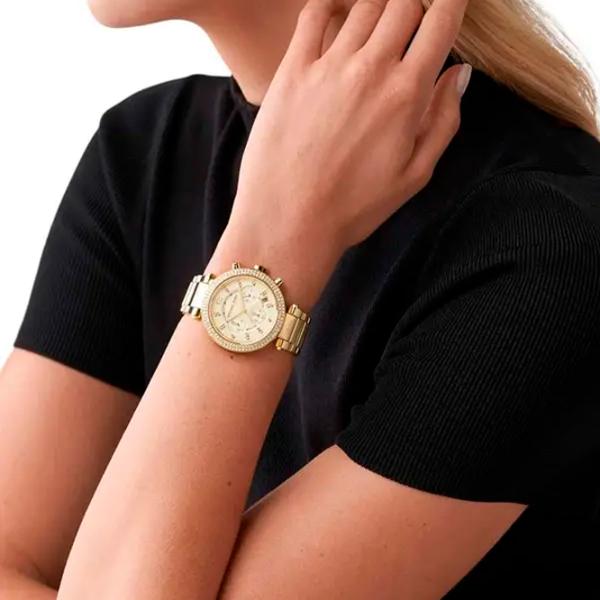 Ceas de mână pentru femei MICHAEL KORS MK5354 Cuarț/ 39 mm photo 3
