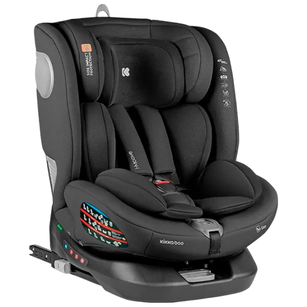 Scaun auto Kikka Boo i-Moove i-SIZE 0 luni - 12 ani/ 36 kg/ Black photo 1