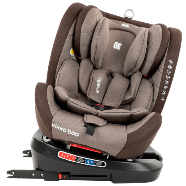 Scaun auto Kikka Boo Armadillo  0 luni - 12 ani / 36 kg / Beige photo 6 Scaun auto Kikka Boo Armadillo  0 luni - 12 ani / 36 kg / Beige photo 6