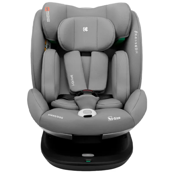Детское автокресло Kikka Boo i-Drive i-Size  0 месяцев - 12 лет / 36 кг / Серый photo 2