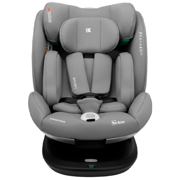 Детское автокресло Kikka Boo i-Drive i-Size  0 месяцев - 12 лет / 36 кг / Серый photo 2