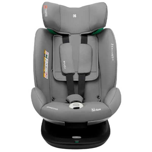 Детское автокресло Kikka Boo i-Drive i-Size  0 месяцев - 12 лет / 36 кг / Серый photo 3