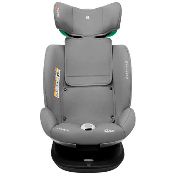 Детское автокресло Kikka Boo i-Drive i-Size  0 месяцев - 12 лет / 36 кг / Серый photo 4