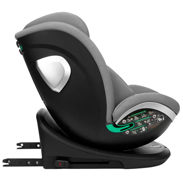 Детское автокресло Kikka Boo i-Drive i-Size  0 месяцев - 12 лет / 36 кг / Серый photo 6