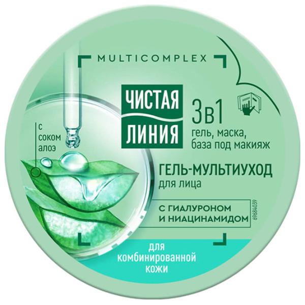Крем для лица Чистая Линия Multi-care gel Все типы/ 100 мл photo 2