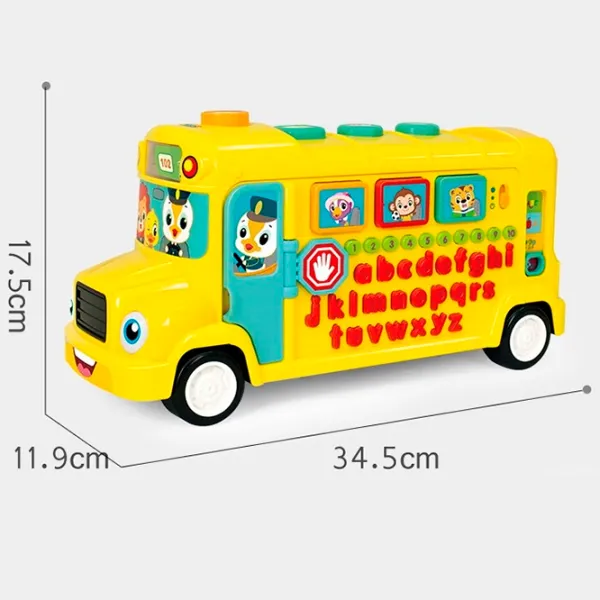 Автобус Hola Toys HT 3126 3695441173665 Желтый photo 3