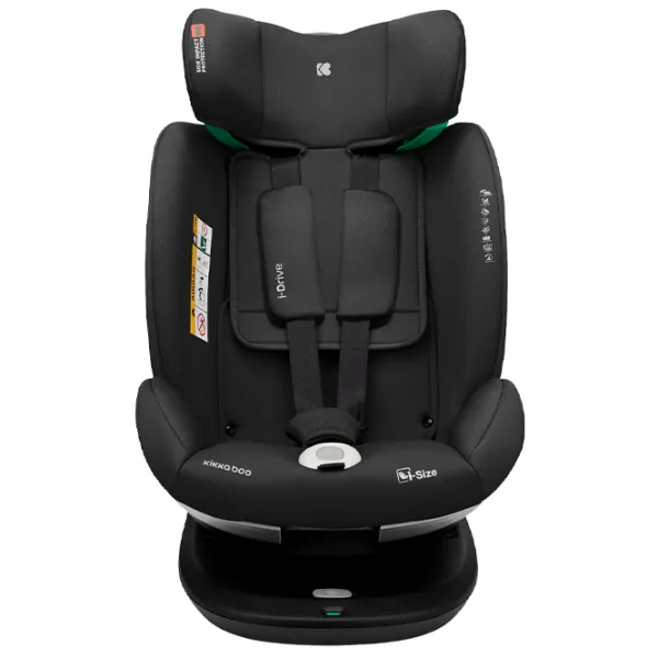Scaun auto Kikka Boo i-Drive i-Size  0 luni - 12 ani / 36 kg / Black photo 3