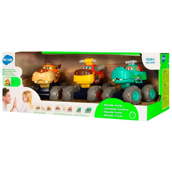 Camion Hola Toys Monster Trucks 3695744848079 Multicolor photo 5