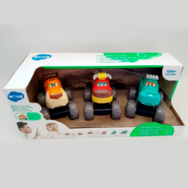 Camion Hola Toys Monster Trucks 3695744848079 Multicolor photo 6