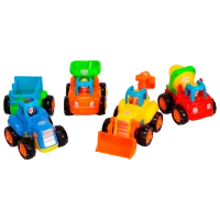 Комплект машин Hola Toys HT 326 6944167132669 Разноцветный