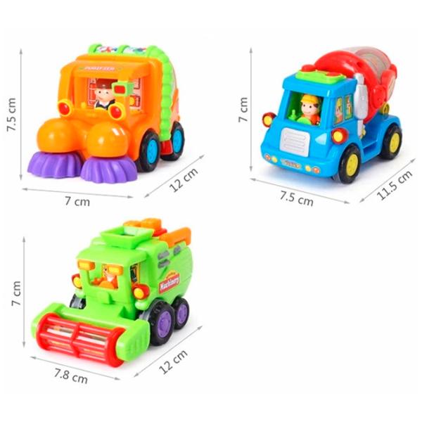Set de mașini Hola Toys 386ABC 6944167138661 Green photo 5 Set de mașini Hola Toys 386ABC 6944167138661 Green photo 5