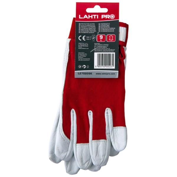 Mănuși de protecție Yato Work gloves Bumbac/ Red photo 3