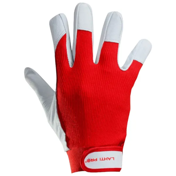 Mănuși de protecție Yato Work gloves Bumbac/ Red photo 4
