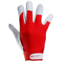 Защитные перчатки Yato Work gloves Хлопок/ Красный photo 4