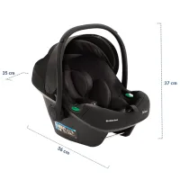 Детское автокресло Kikka Boo i-Prime i-Size 0 месяцев - 4 года/ 18 кг/ Black photo 4