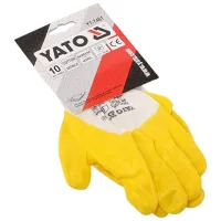 Защитные перчатки Yato Anti-oil Nailon/ Yelow photo 2