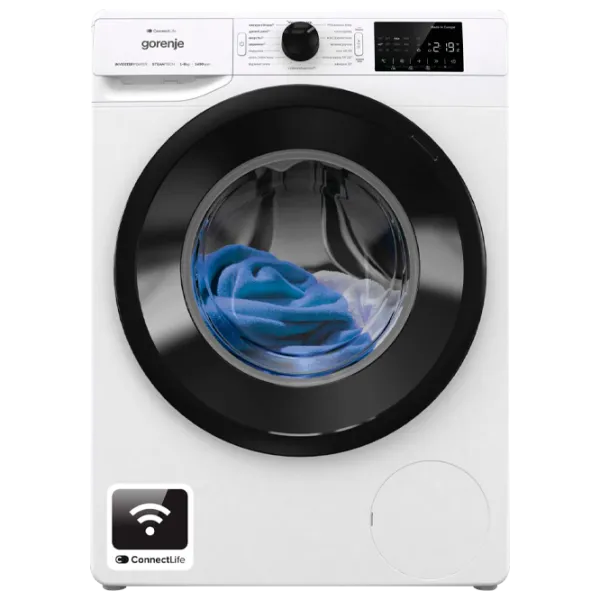 Mașină de spălat Gorenje WPNEI84SBSWIFI/UA 8 kg / 1400 rpm / White photo 1 Mașină de spălat Gorenje WPNEI84SBSWIFI/UA 8 kg / 1400 rpm / White photo 1