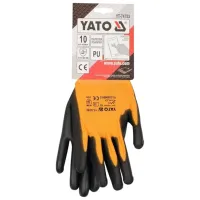 Защитные перчатки Yato Work gloves Полиэстер/ Оранжевый photo 3