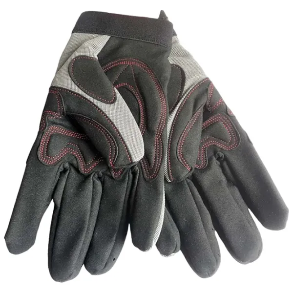 Защитные перчатки Yato Work gloves Заменитель кожи/ Grey photo 3