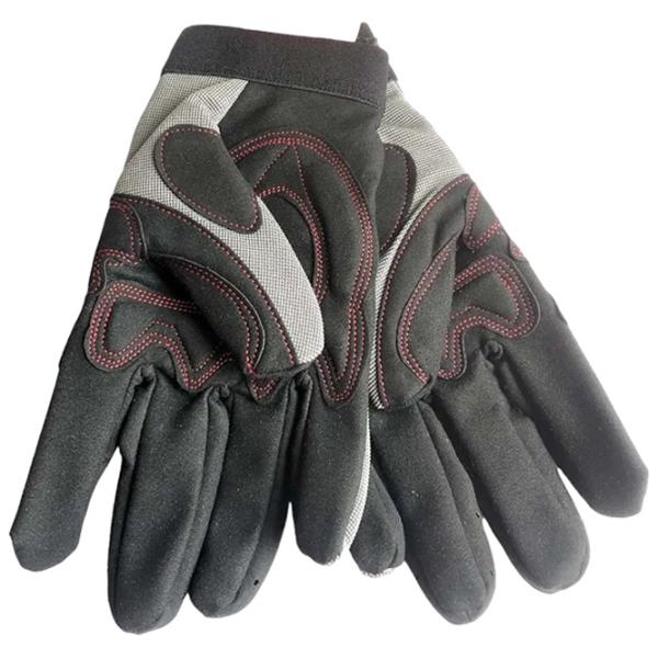 Защитные перчатки Yato Work gloves Заменитель кожи/ Grey photo 3
