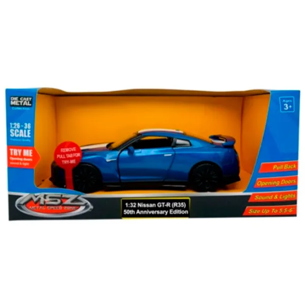 Mașină de colecţie MSZ Nissan GT-R (R35) 68469M Multicolor photo 8