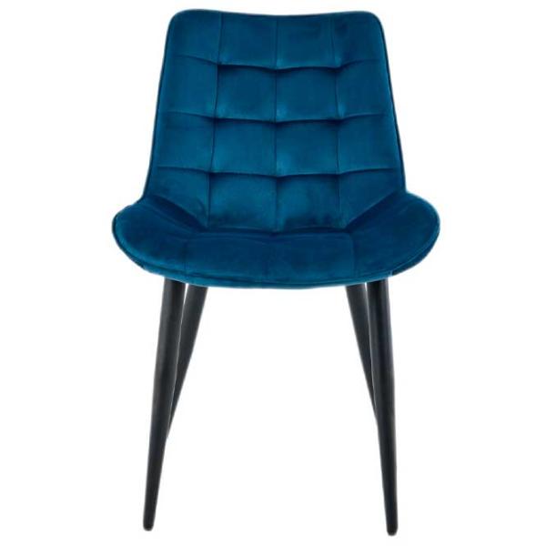 Scaun de bucătărie Xenos James Stofă/ Blue Black photo 2