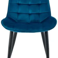 Scaun de bucătărie Xenos James Stofă/ Blue Black photo 3