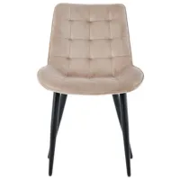 Scaun de bucătărie Xenos James Stofă/ Light-Beige Black photo 2
