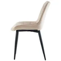 Scaun de bucătărie Xenos James Stofă/ Light-Beige Black photo 4