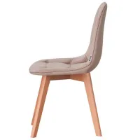 Scaun de bucătărie Xenos Tony Stofă/ Beige Brown photo 2