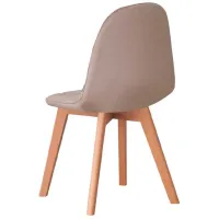Scaun de bucătărie Xenos Tony Stofă/ Beige Brown photo 3