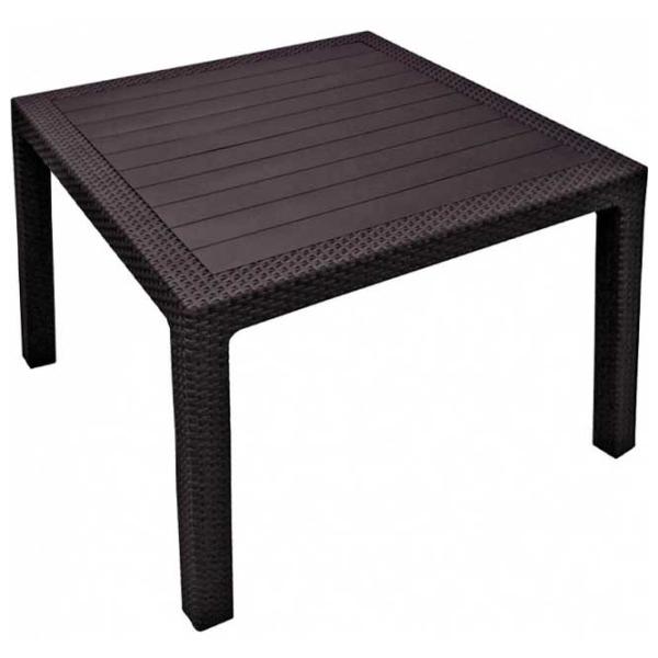 Masă de grădină Keter Melody Quartet Pătrat/ Brown photo 1 Masă de grădină Keter Melody Quartet Pătrat/ Brown photo 1