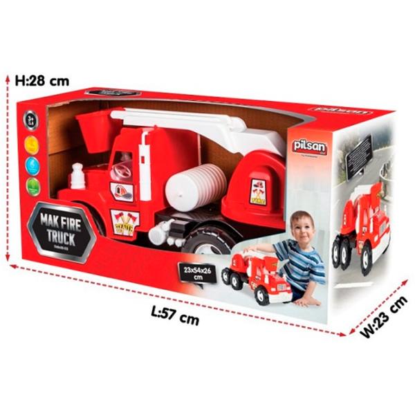 Camion Pilsan Mack 06613 Red photo 4