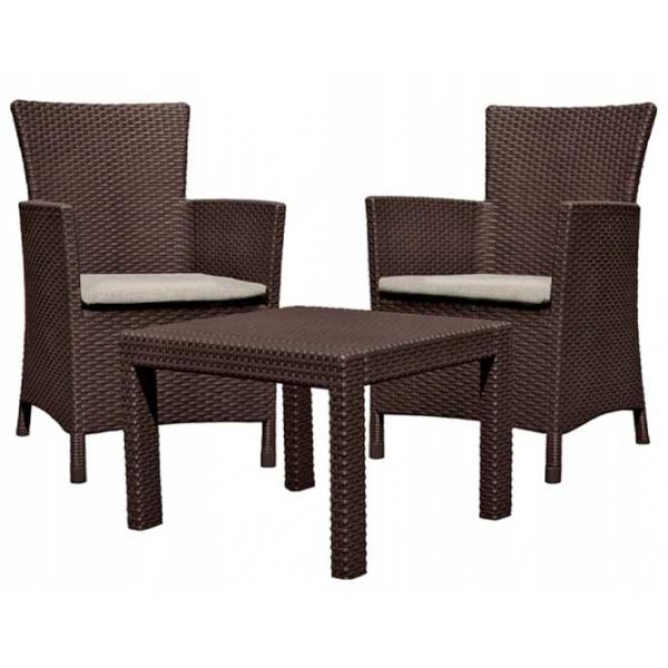 Set mobilă terasă Keter Rosario Balcony Set Plastic/ Plastic/ Plastic/ Brown photo 1