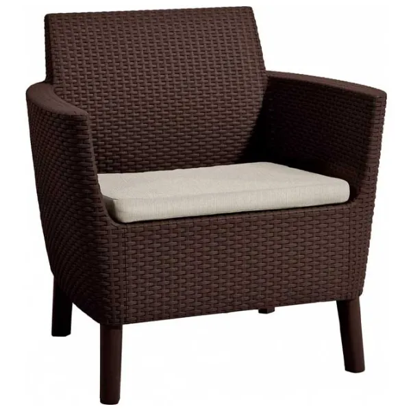 Set mobilă terasă Keter Salemo Duo Plastic/ Plastic/ Plastic/ Brown photo 2