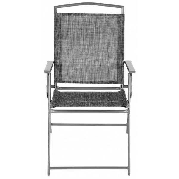 Set mobilă terasă Saska Garden 1048871 Glass/ Sticlă/ Stofă/ Gray photo 3