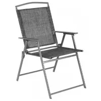 Set mobilă terasă Saska Garden 1048871 Glass/ Sticlă/ Stofă/ Gray photo 5