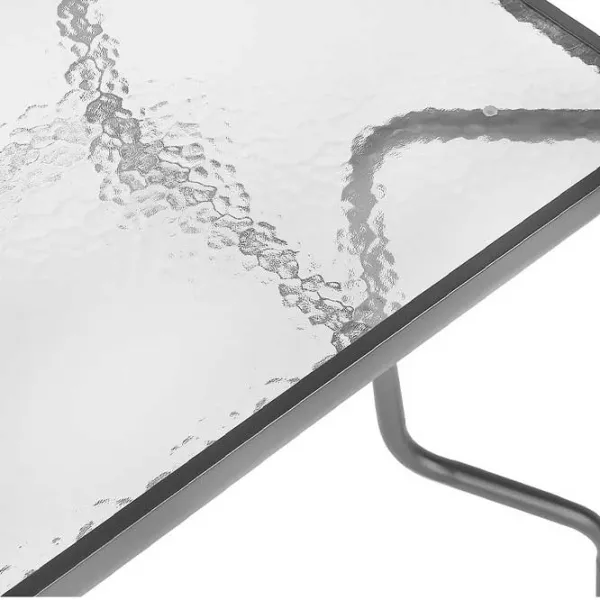 Set mobilă terasă Saska Garden 1048871 Glass/ Sticlă/ Stofă/ Gray photo 6