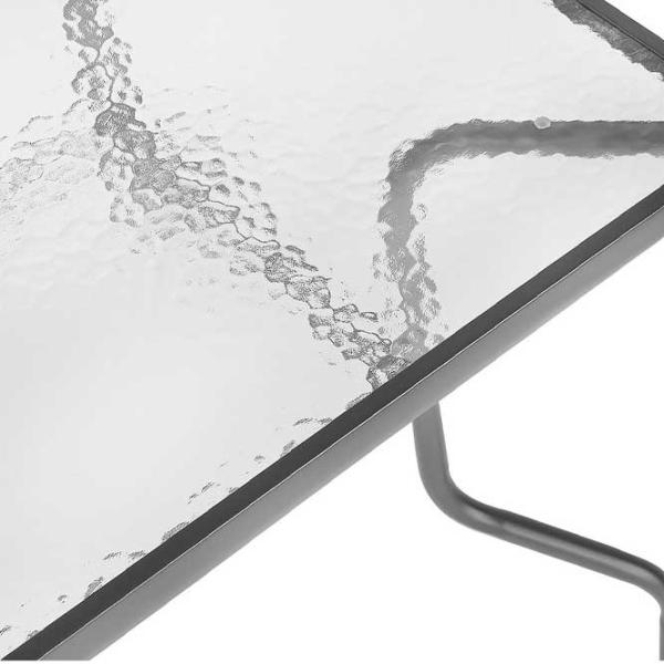Set mobilă terasă Saska Garden 1048871 Glass/ Sticlă/ Stofă/ Gray photo 6
