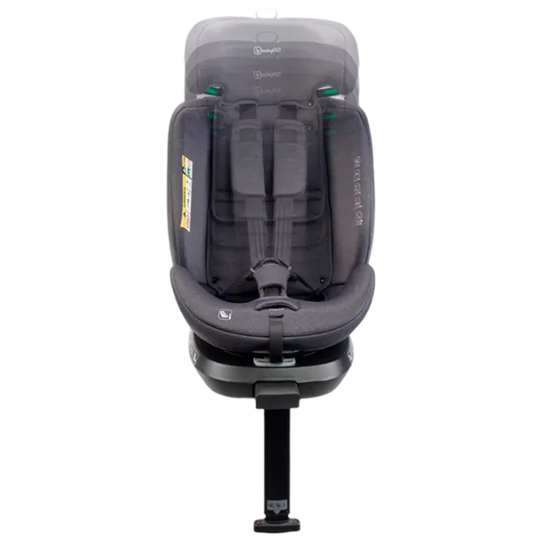 Scaun auto BabyGo Move 360  0 luni - 12 ani / 36 kg / Gray photo 2