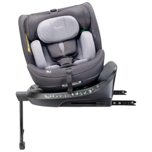 Scaun auto BabyGo Move 360  0 luni - 12 ani / 36 kg / Gray photo 4