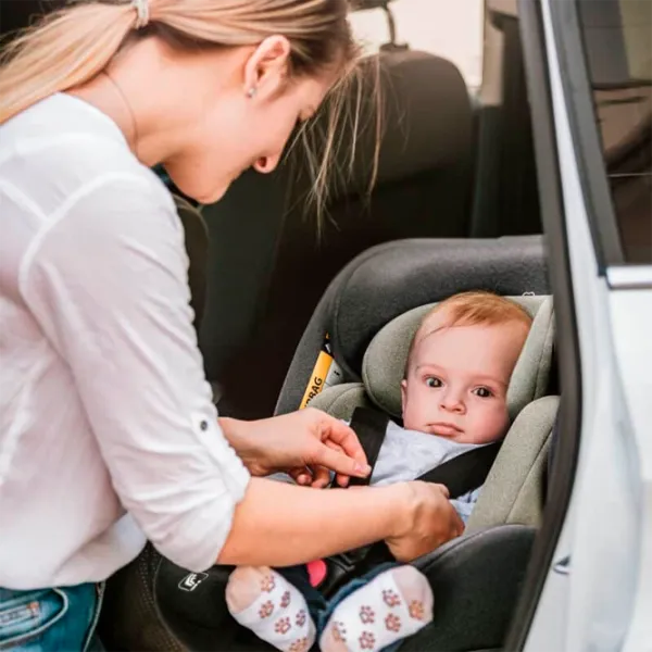 Scaun auto BabyGo Move 360  0 luni - 12 ani / 36 kg / Gray photo 5