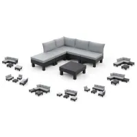 Set mobilă terasă Keter Elements Plastic/ Plastic/ Plastic/ Graphite photo 2