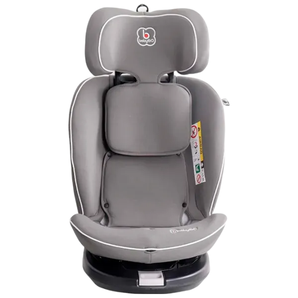 Детское автокресло BabyGo Monza Nova 2 0 месяцев - 12 лет/ 36 кг/ Серый photo 5