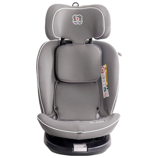 Детское автокресло BabyGo Monza Nova 2 0 месяцев - 12 лет/ 36 кг/ Серый photo 5